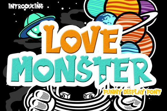 Exploring the Bold and Friendly Love Monster Typeface