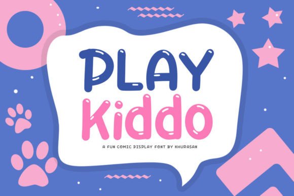 Playkiddo: A Modern Display Font for Standout Designs